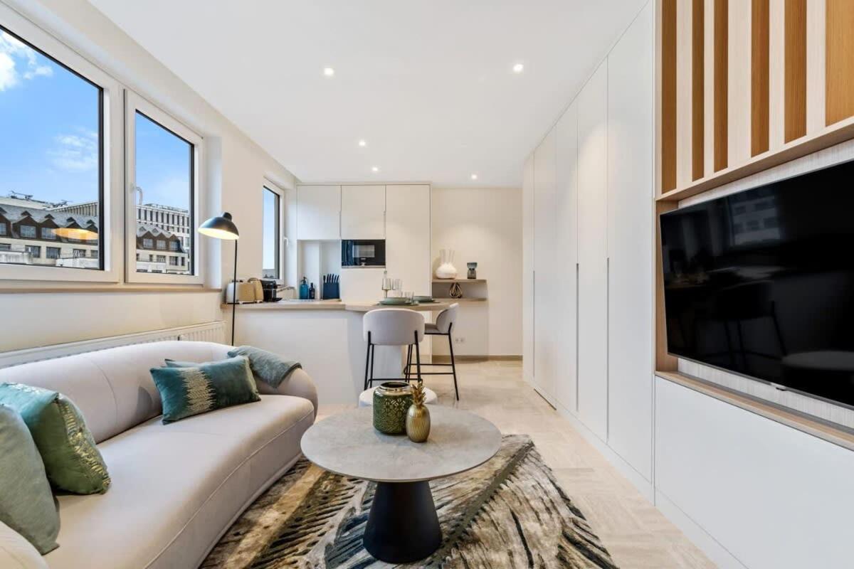 Modern Studio With King Bed, Walk To Attractions Lucembursko Exteriér fotografie